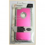 EMAAN - Luxury Diamond Crystal Rhinestone Bling Hard Case Cover For Apple iPhone 6 Plus 5.5" - DARK PINK COLOR